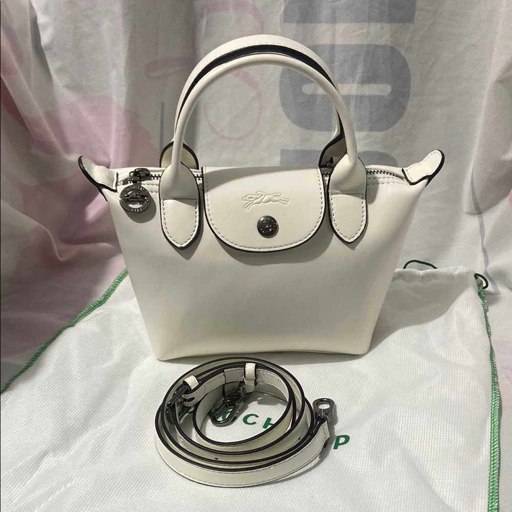 Longchamp Le Pliage Xtra XS Leather Handbag